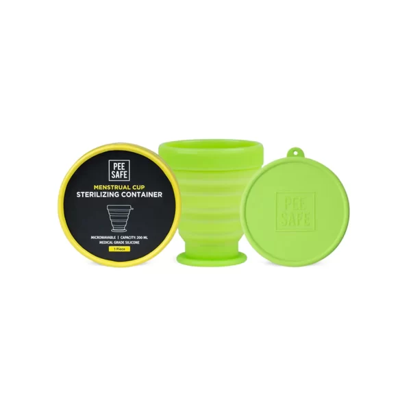 PeeSafe Menstrual Cup Sterilizing Container