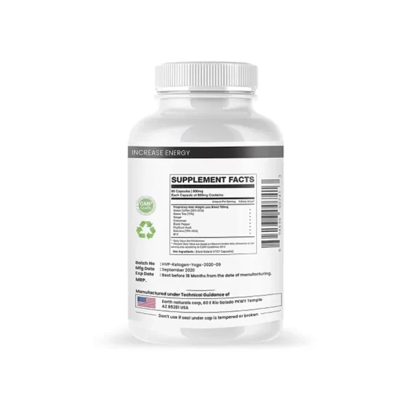 Goodveda Ketogen Advance Slimming Complex 800mg (60 Capsules)