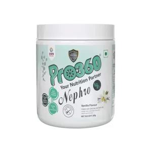 GMN Pro360 Nephro Low Protein Powder Vannila Flavour (200g)