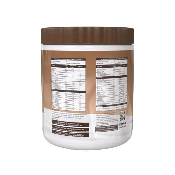 nutritional information