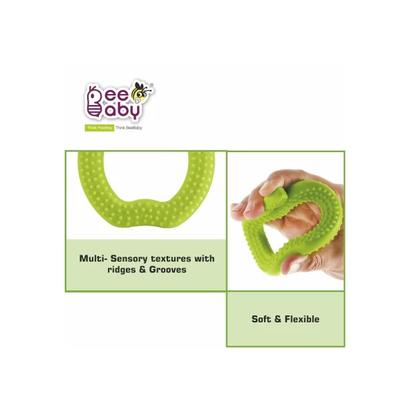 Apple Shape Soft Silicone Teether