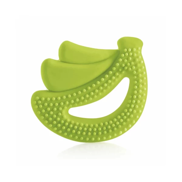 BeeBaby Banana Shape Soft Silicone Teether 3+ Months (Green) BeeBaby Banana Shape Soft Silicone Teether 3+ Months (Green)