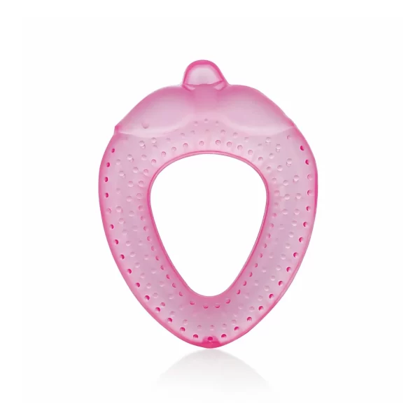 BeeBaby Strawberry Shape Water Filled Teether 3+ Months