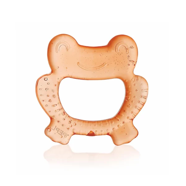 BeeBaby Frog Shape Teether orange