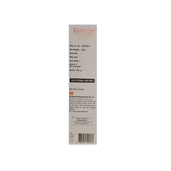 Raystop Sunscreen