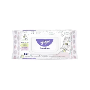 Bella Baby Happy Sensitive Skin Wet Wipes (56 Pieces)