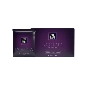 Pee Safe Domina Female Condom (12 Pieces)