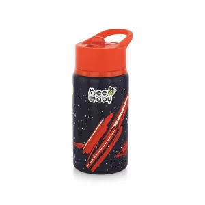 BeeBaby Steelios Stainless Steel Sipper with Flip Top Straw 540ml