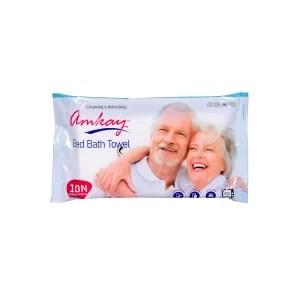 Amkay Bed Bath Towel for Cleansing and Refreshing (10 Pieces)