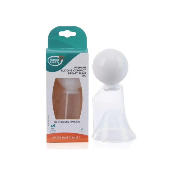 BuddsBuddy Premium Silicone Compact Breast Pump
