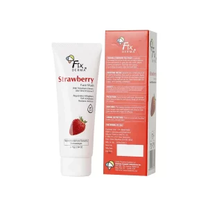 FixDERMA Strawberry Brightening Face Wash 75g