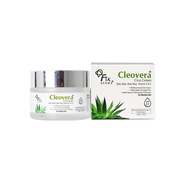 Fixderma Cleovera Cica Skin Repair Damaged Cream – 50g Fixderma Cleovera Cica Skin Repair Damaged Cream – 50g
