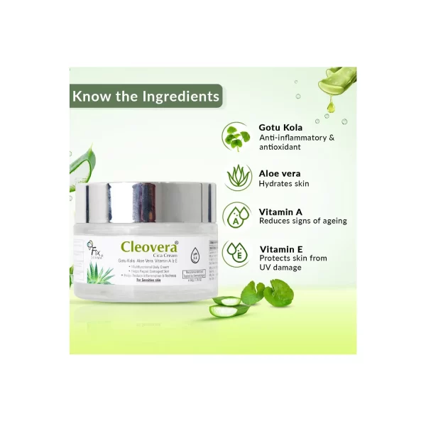 ingredients of Cleovera Cica Cream