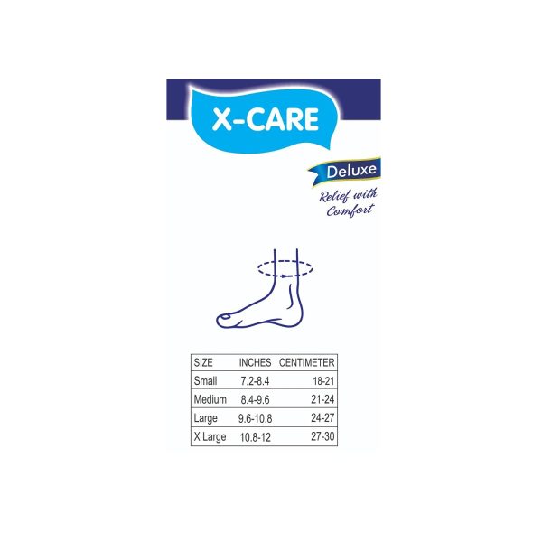 Deluxe X-Care Anklet size