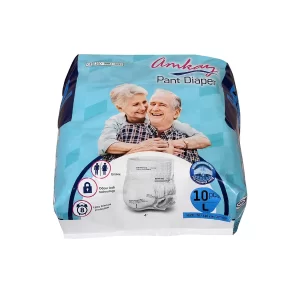 Amkay Pant Style Adult Diaper 50-100 cm Large – 10 Diapers