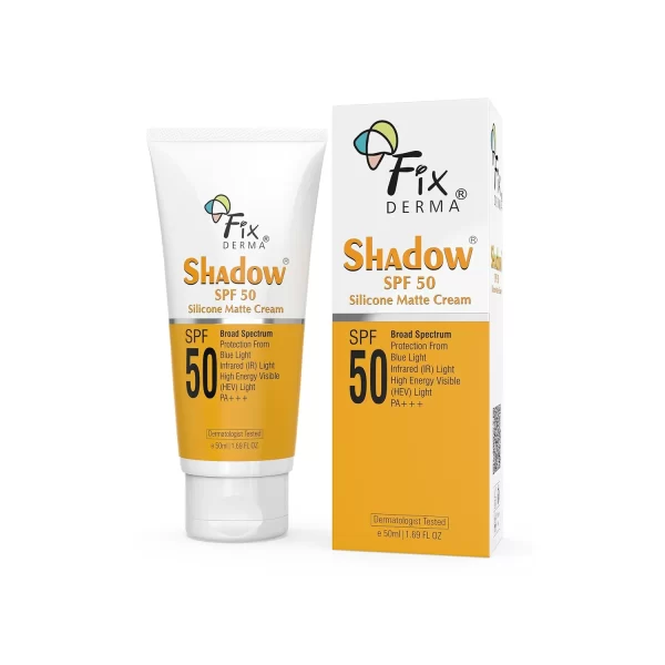 Fixderma Shadow Sunscreen for Oily Skin SPF 50 Silicone Matte Cream 50ml Fixderma Shadow Sunscreen for Oily Skin SPF 50 Silicone Matte Cream 50ml