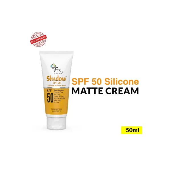 FixDERMA Shadow SPF 50 Silicone Matte Cream