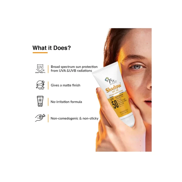 FixDERMA Shadow SPF 50 Silicone Matte Cream