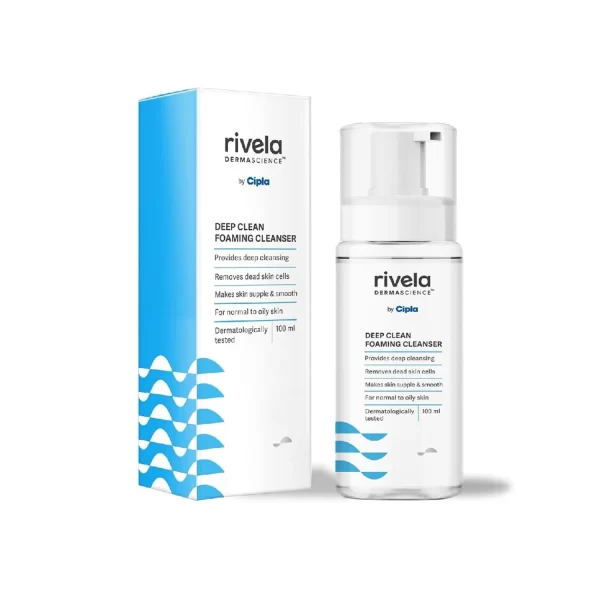 Rivela Deep Clean Foaming Facial Cleanser Rivela Deep Clean Foaming Facial Cleanser - 100ml