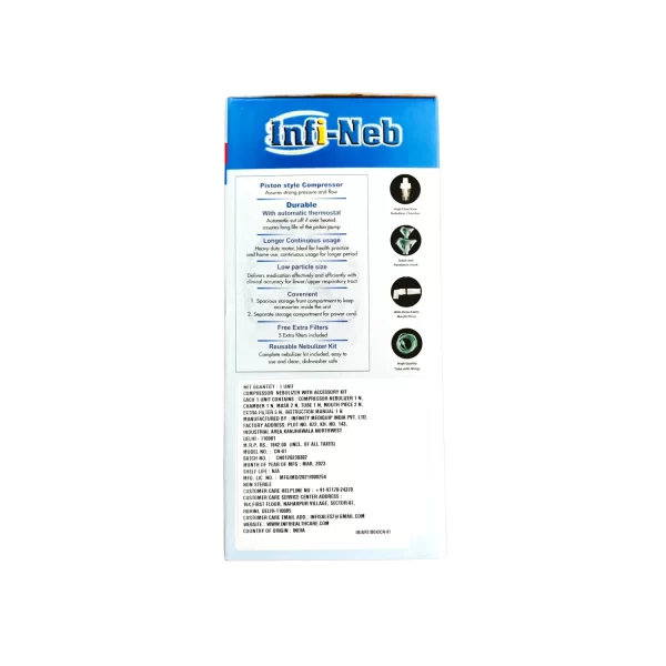 INFI-Neb Poiston Compressor Nebulizer