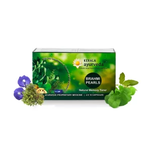 Kerala Ayurveda Brahmi Pearls Capsule (40 Capsules)