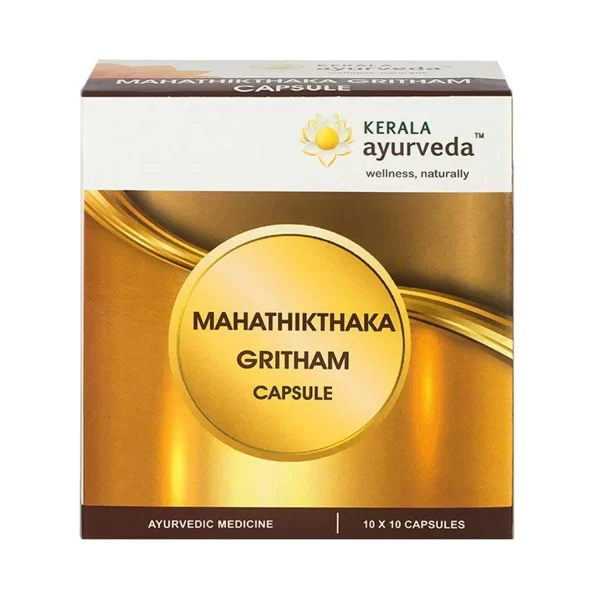Kerala Ayurveda Mahathikthaka Gritham Kerala Ayurveda Mahathikthaka Gritham -100 Capsules