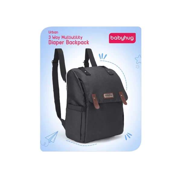 Urban 3 Way Multiutility Diaper Backpack