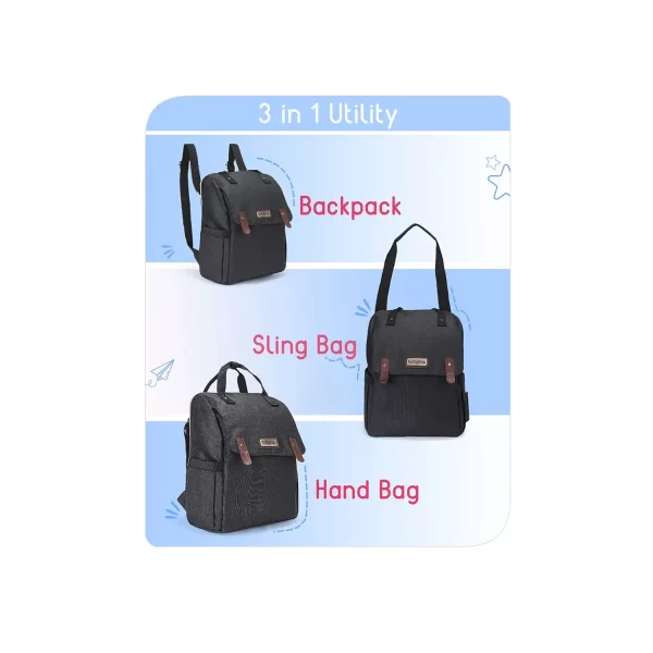 3 in 1 utility Diaper Backpack