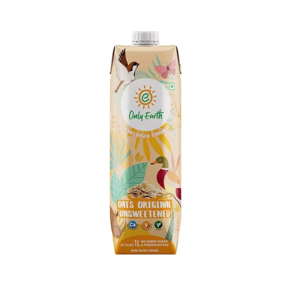 Only Earth Oats Original Unsweetened Drink 1 Ltr