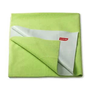LuvLap Instadry Baby Bed Protector Green (Large)
