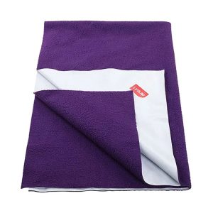 LuvLap Instadry Baby Bed Protector Purple – Small