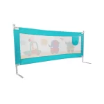 LuvLap Comfy Baby Bed Rails Blue Printed