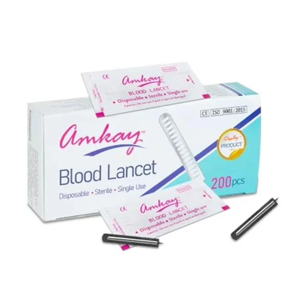 Blood Lancet Needle Steel (200 Pieces) Amkay Blood Lancet Needle Steel (200 Pieces)