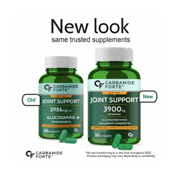 Carbamide Forte Joint Support 3900mg Adults Capsules (90 Tablets)