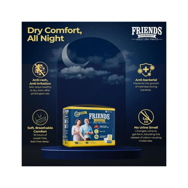 dry comfort all night