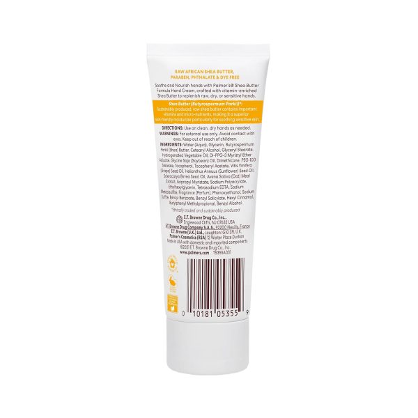 Palmer’s Raw Shea Butter Hand Cream 96g
