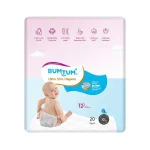 Bumtum Ultra Slim UV Protected Diaper Pants – XL (20 Diapers)