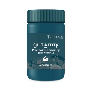 Zeroharm Sciences Gut Army Probiotics Immunity Supplement - 60 Capsules