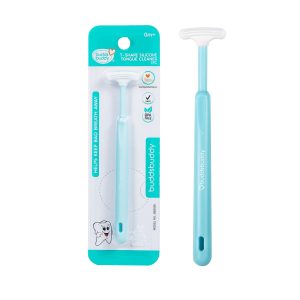 Budds Buddy T Shape Silicone Tongue Cleaner