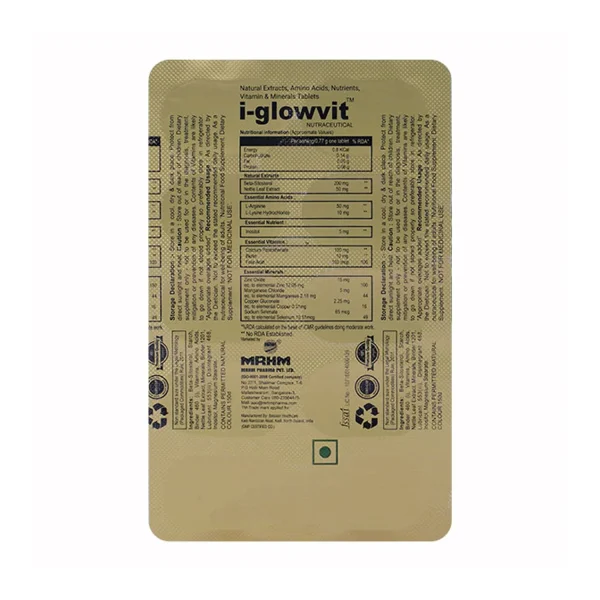 Glowing skin tablet Glowing skin tablet