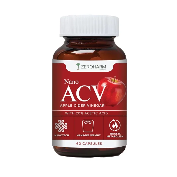 Zeroharm Nano Apple Cider Vinegar - 60 Capsules Zeroharm Nano Apple Cider Vinegar - 60 Capsules