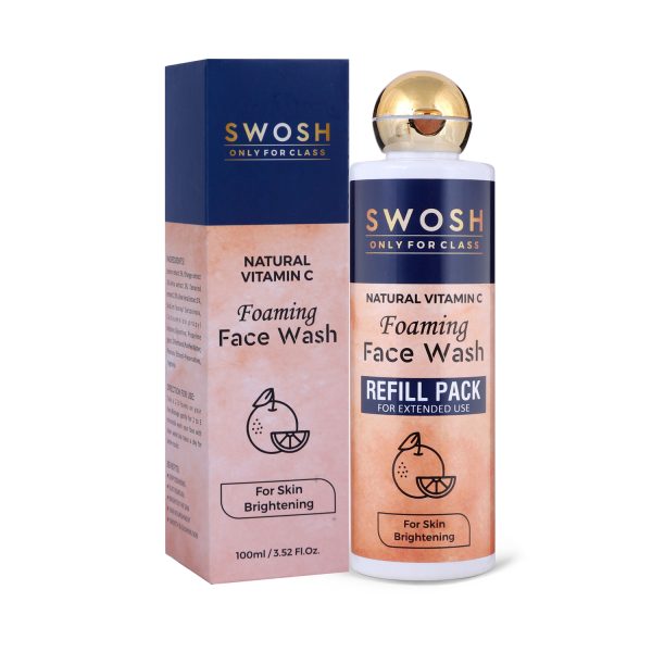 Swosh Vitamin C Foaming Facewash Refill Pack (200ml) Swosh Vitamin C Foaming Facewash Refill Pack (200ml)