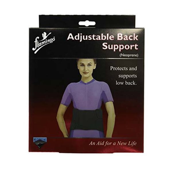 Flamingo Adjustable Back Support Neoprene OC2367 Flamingo Adjustable Back Support Neoprene OC2367