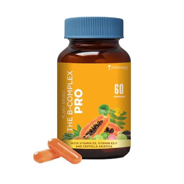 Zeroharm The B-Complex Pro Capsule - 60 Capsules Zeroharm The B-Complex Pro Capsule - 60 Capsules
