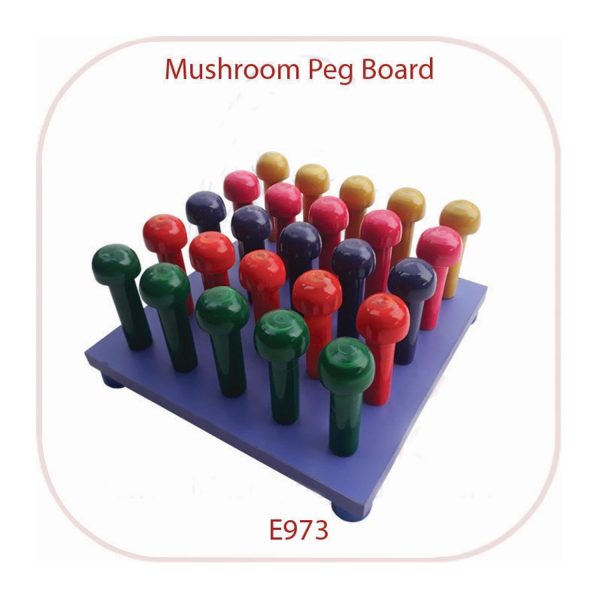 Divine Mushroom Peg Board (E973) Divine Mushroom Peg Board (E973)