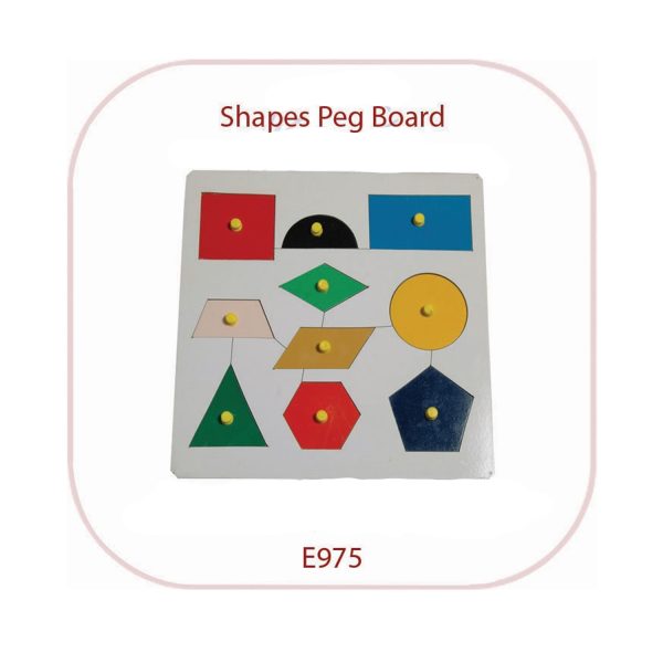 Divine Shapes Peg Board (E975) Divine Shapes Peg Board (E975)