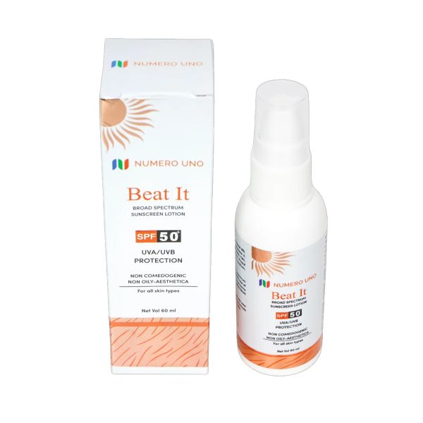 Numero Uno Beat IT Sunscreen Lotion - 60ml Numero Uno Beat IT Sunscreen Lotion - 60ml