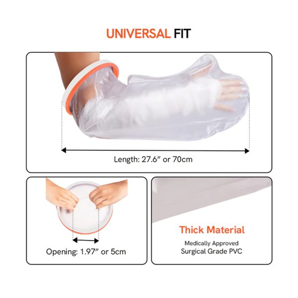 Malu Healthcare Waterproof Cast Protector for Arm