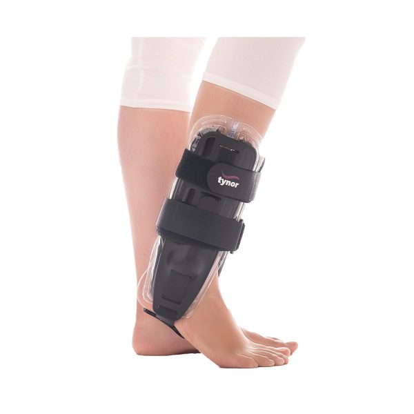 Tynor Air Ankle Splint Black Size 1 Unit D-40 Tynor Air Ankle Splint Black Size 1 Unit D-40