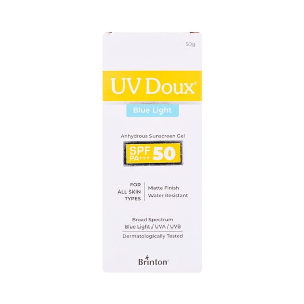 UV Doux Blue Light SPF 50 Sunscreen Gel - 50gm